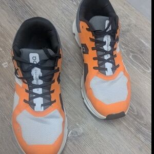Cloudrun Men's Orange and Black Athletic Shoes